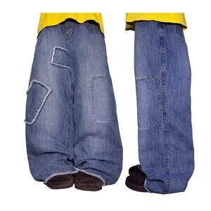 Sean John Baggy Loose Fit y2k Jeans 40x32 Wide Leg Skater Type